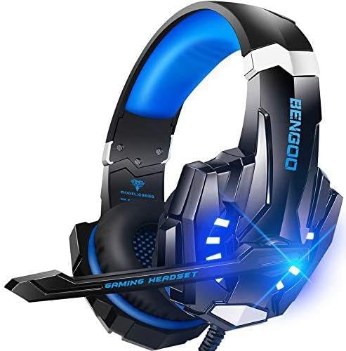 BENGOO G9000 Stereo Gaming Headset for PS4 PC Xbox One PS5 Controller