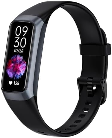 Fitness Tracker with 24/7 Heart Rate Sleep Blood Oxygen Monitor