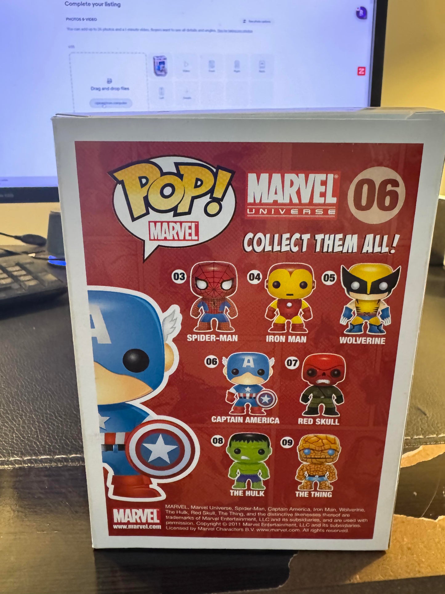 Funko Pop! Vinyl: Marvel - Captain America #6