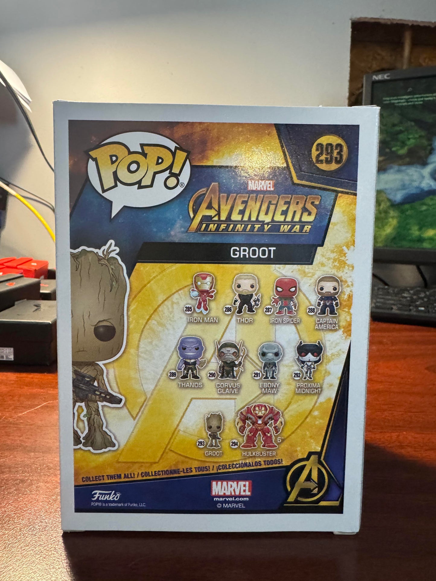Funko Pop - Groot - Avengers: Infinity War #293