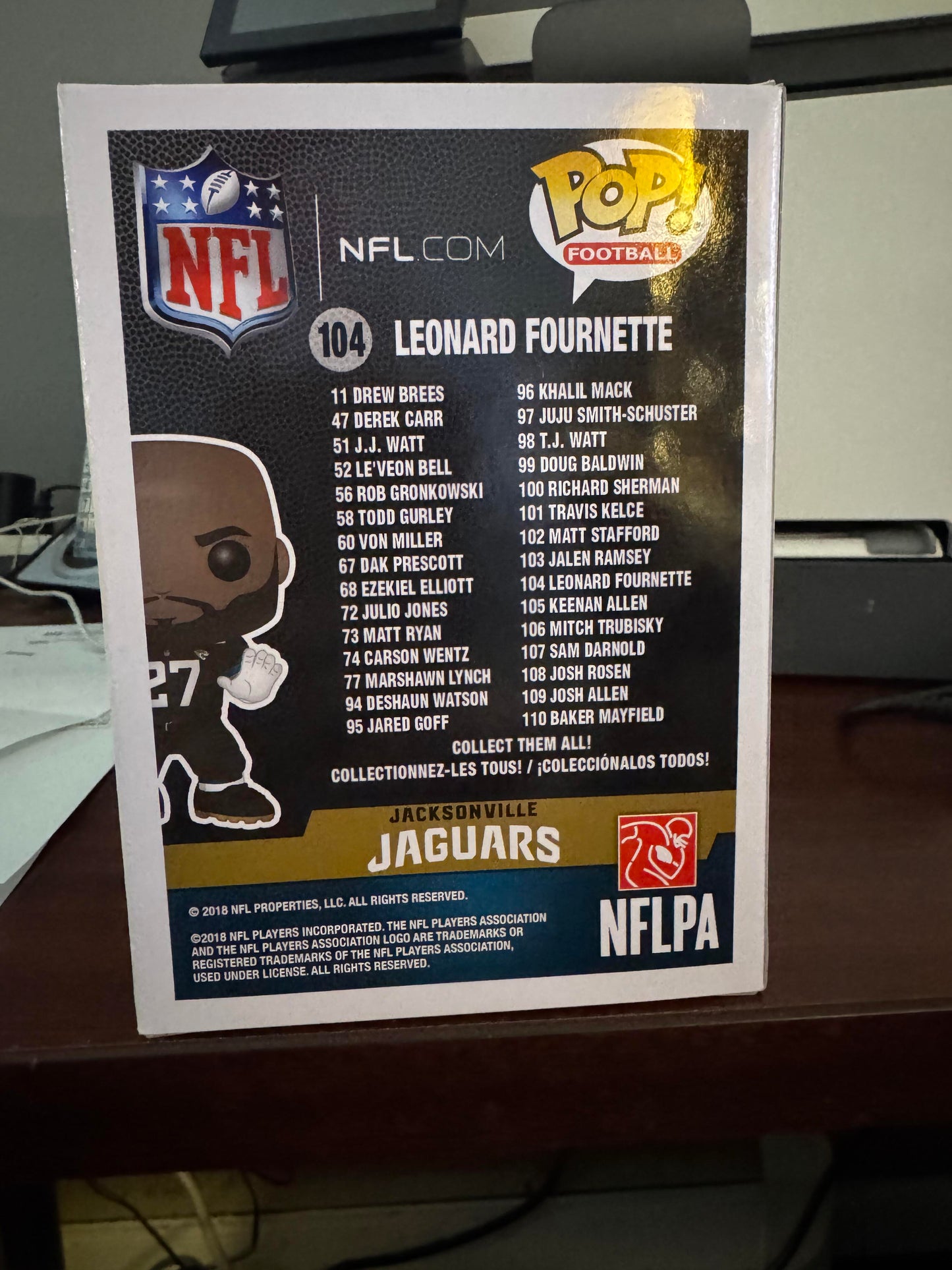 Funko Pop! Vinyl: Leonard Fournette #104