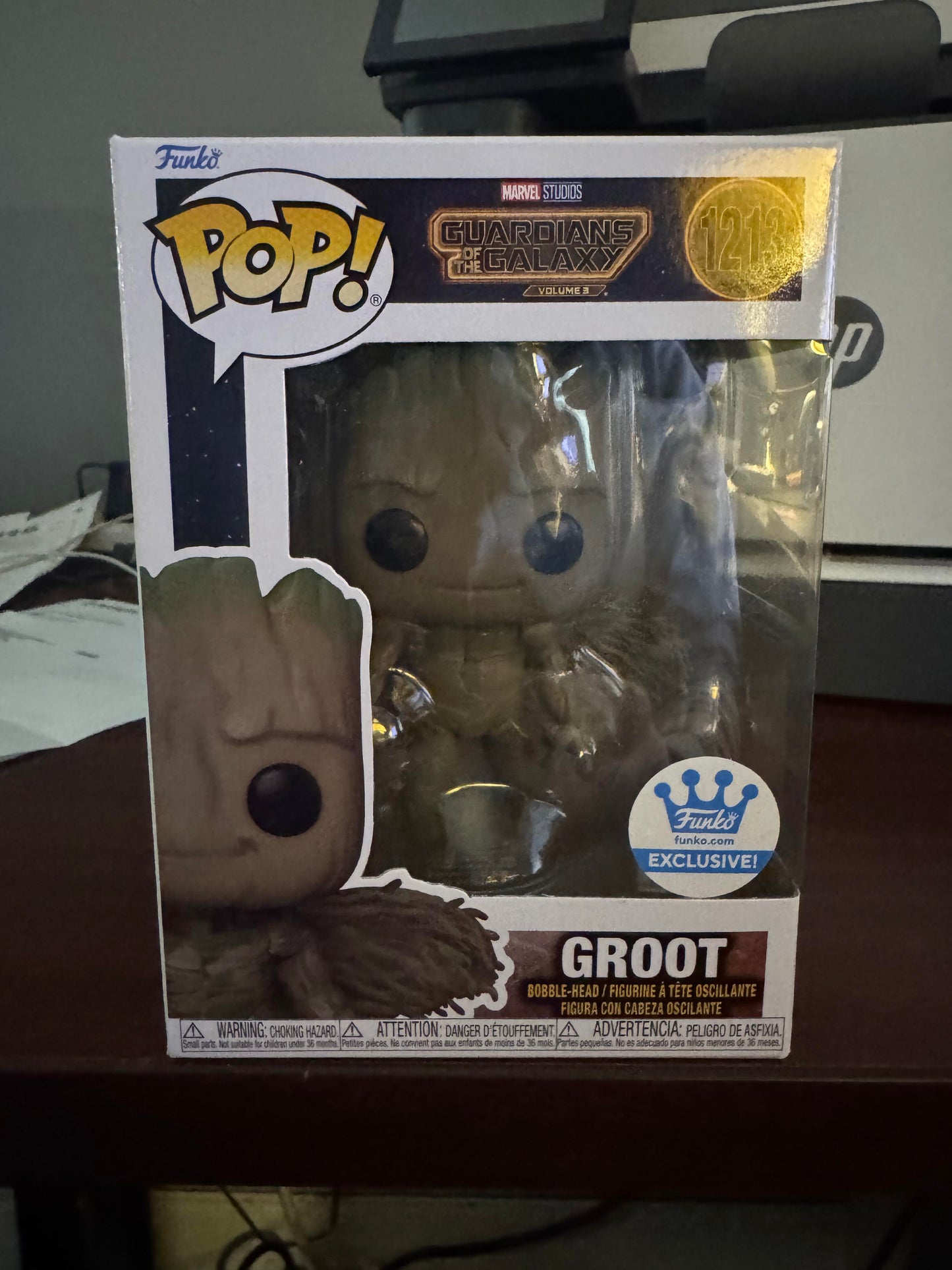Funko Pop! Vinyl: Marvel - Groot - Funko (Exclusive) #1213