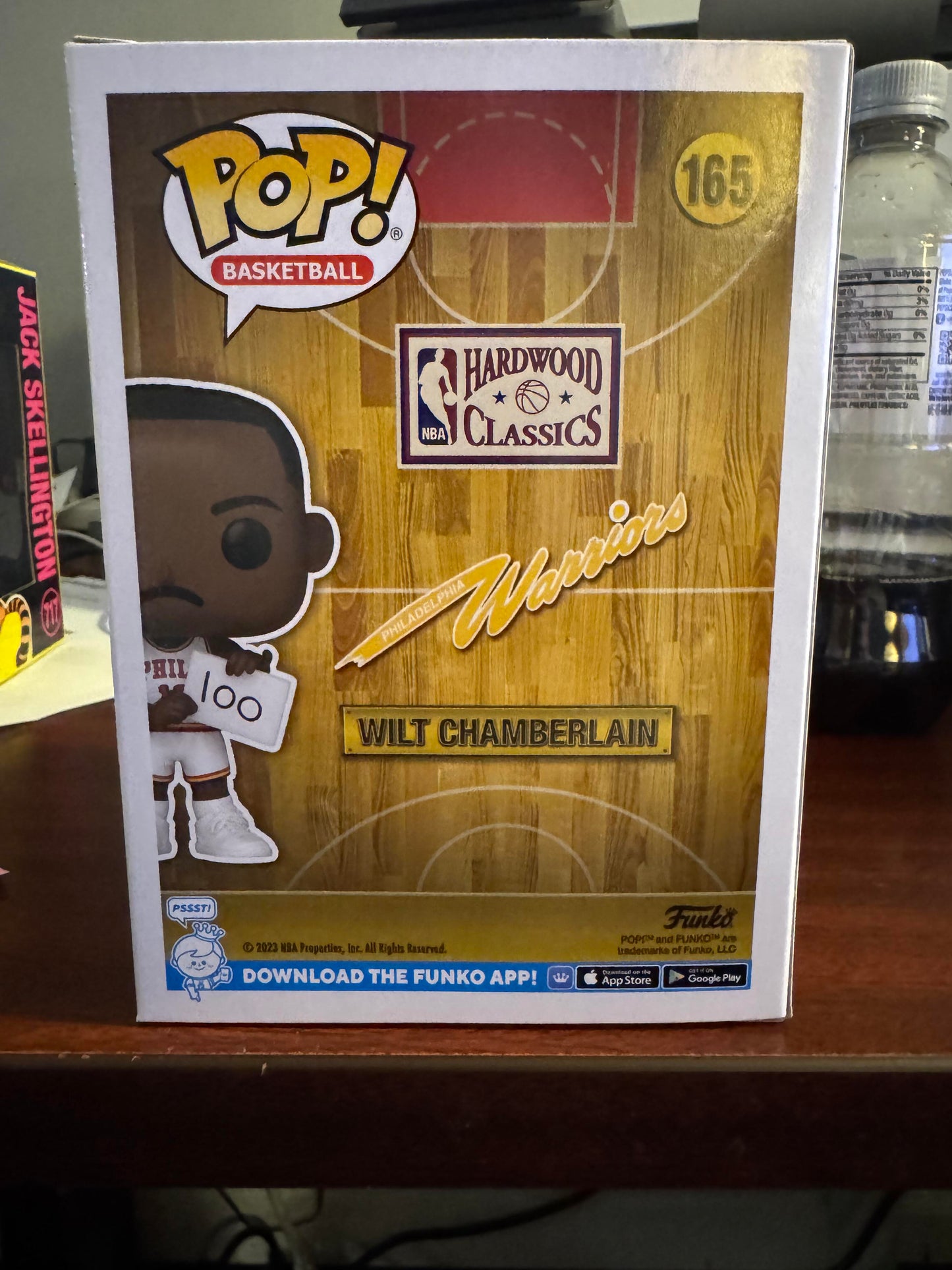 Funko POP! NBA: Wilt Chamberlain 1962 Philadelphia Warriors Funko Pop #165