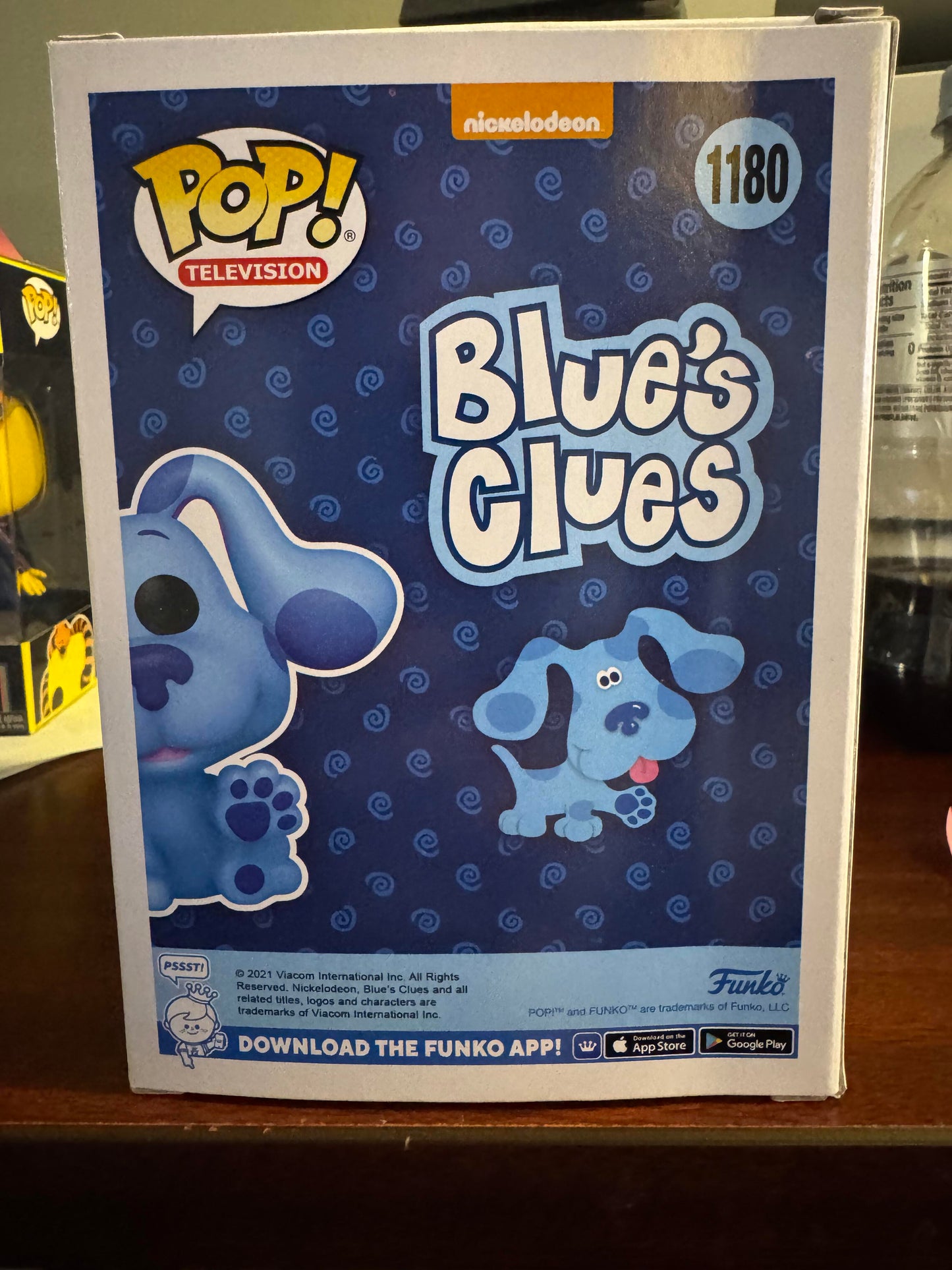 Funko Pop! Television Nickolodeon Blue's Clues Blue #1180