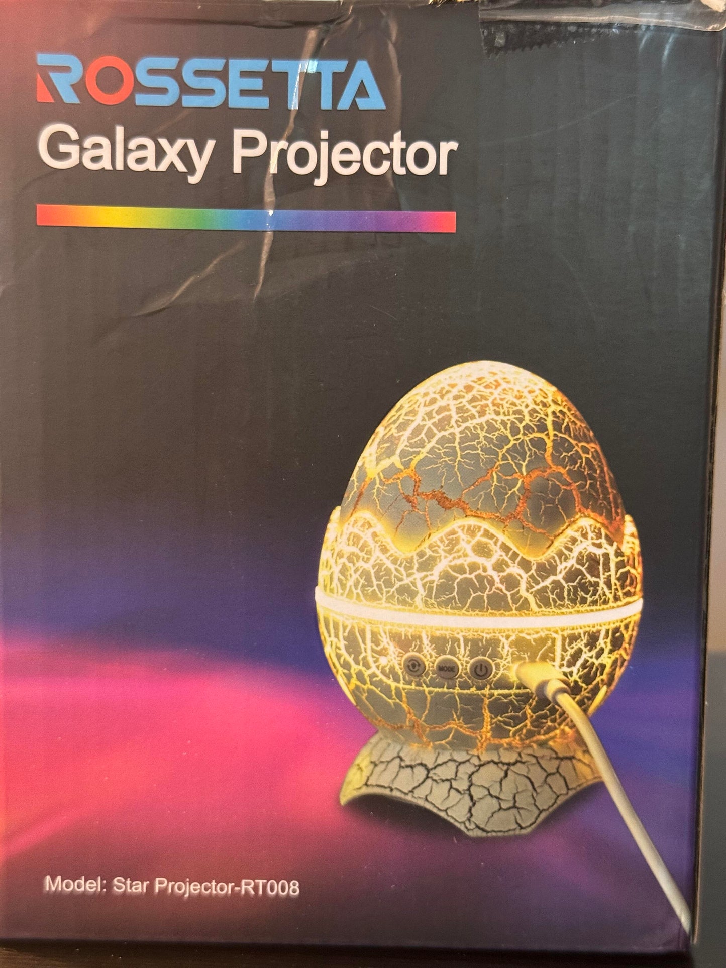 Rossetta Galaxy Projector, Star Projector LED Lights for Bedroom