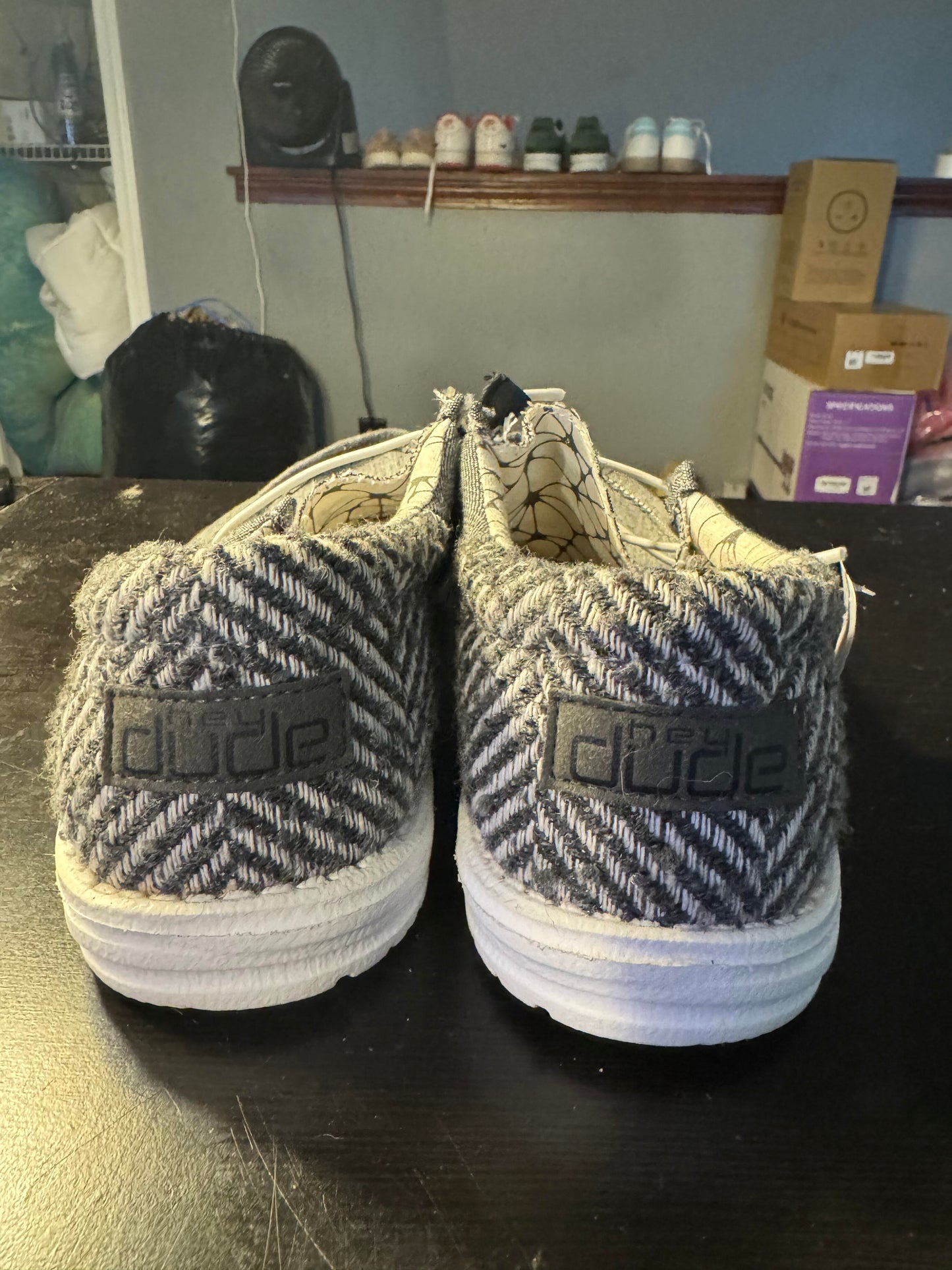 Hey Dude Size 7W (Gray)