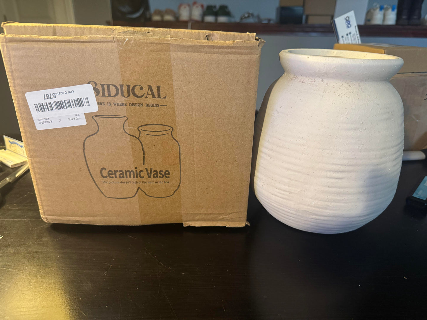 SIDUCAL Ceramic Decorative Flower Vase |