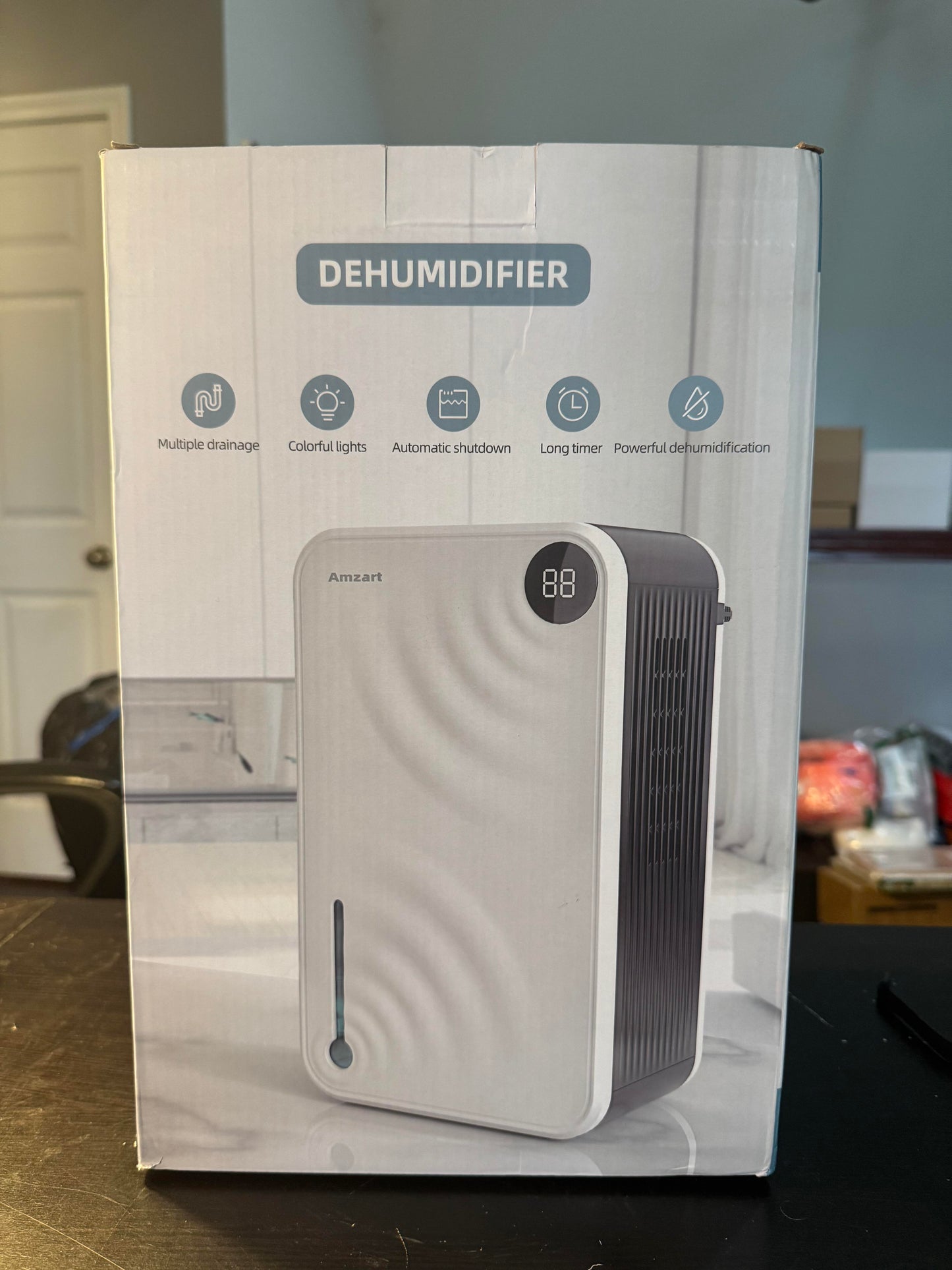 Dehumidifiers for Home, 118 OZ Water Tank Dehumidifiers for Basement