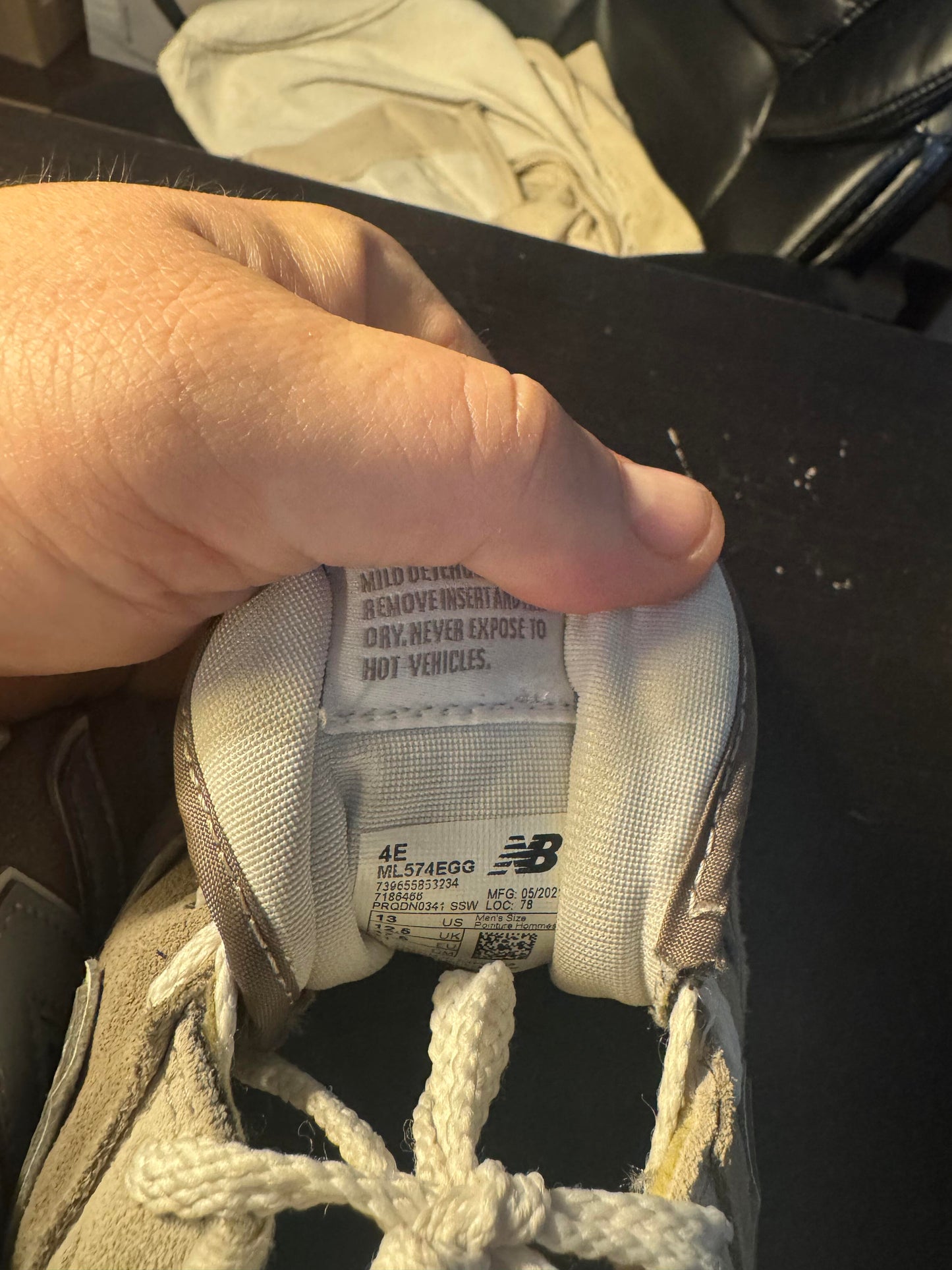 New Balance 574 Grey Day Classic Grey Size 13M