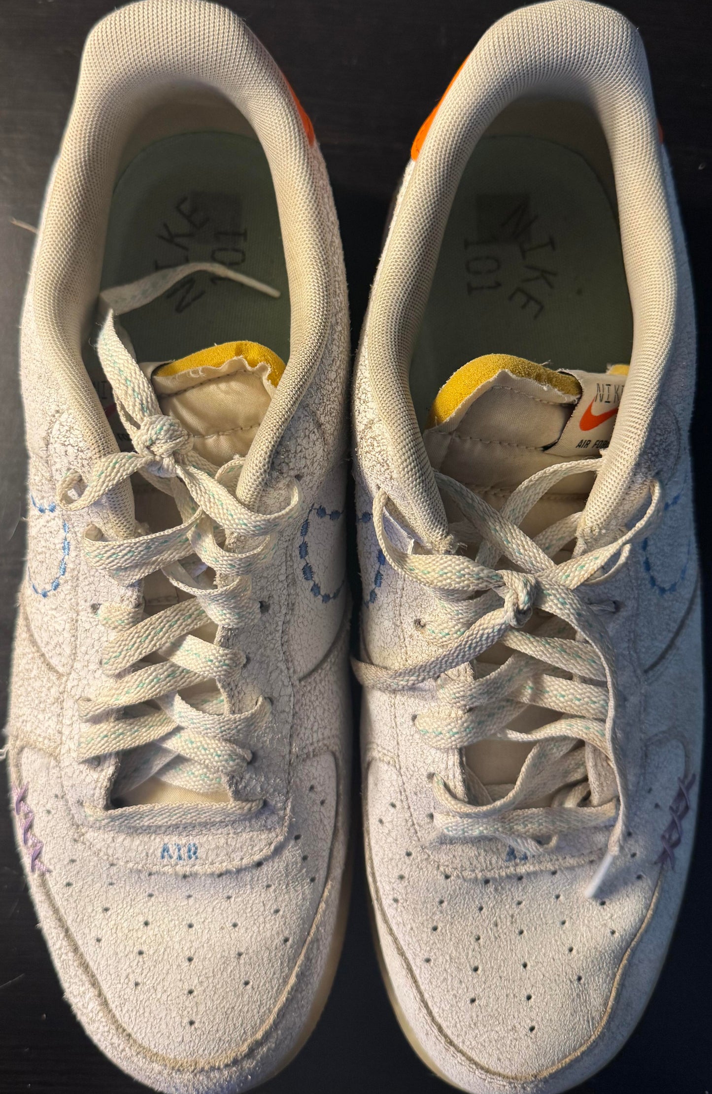 Nike Air Force 1 Low 101 Grey Size 12M - Used