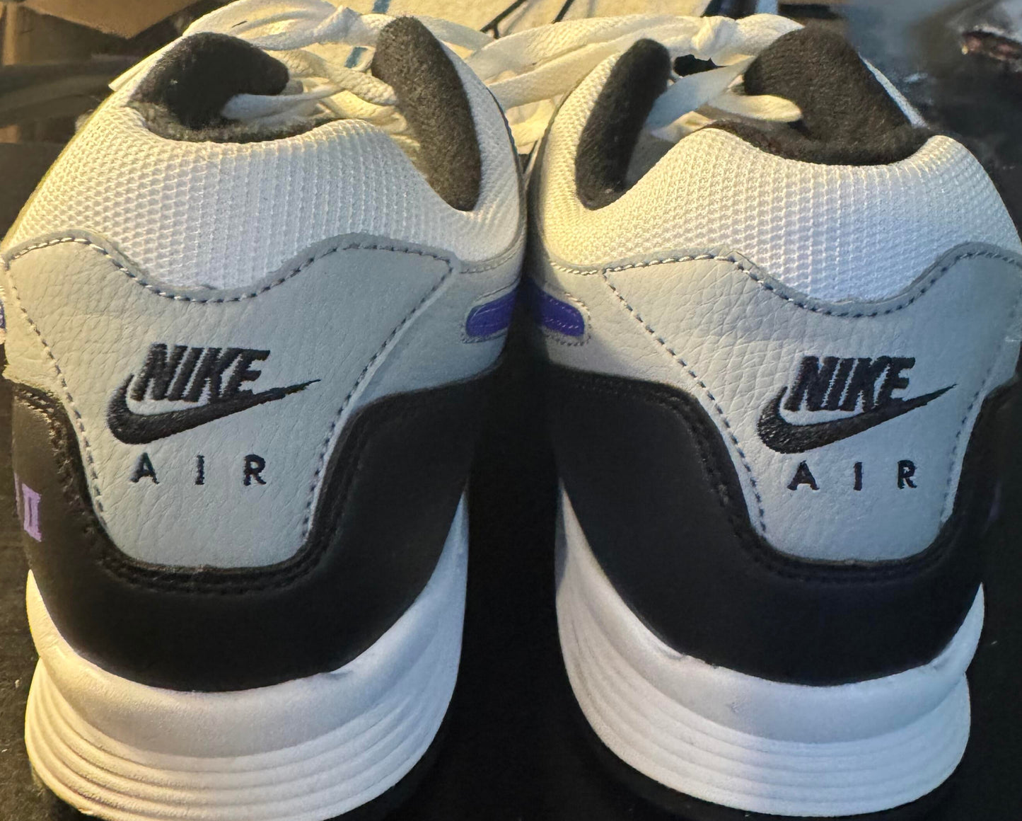 Nike Air Span 2 Hyper Grape Wolf Gray Black White AH8047-013 Men's Size 10