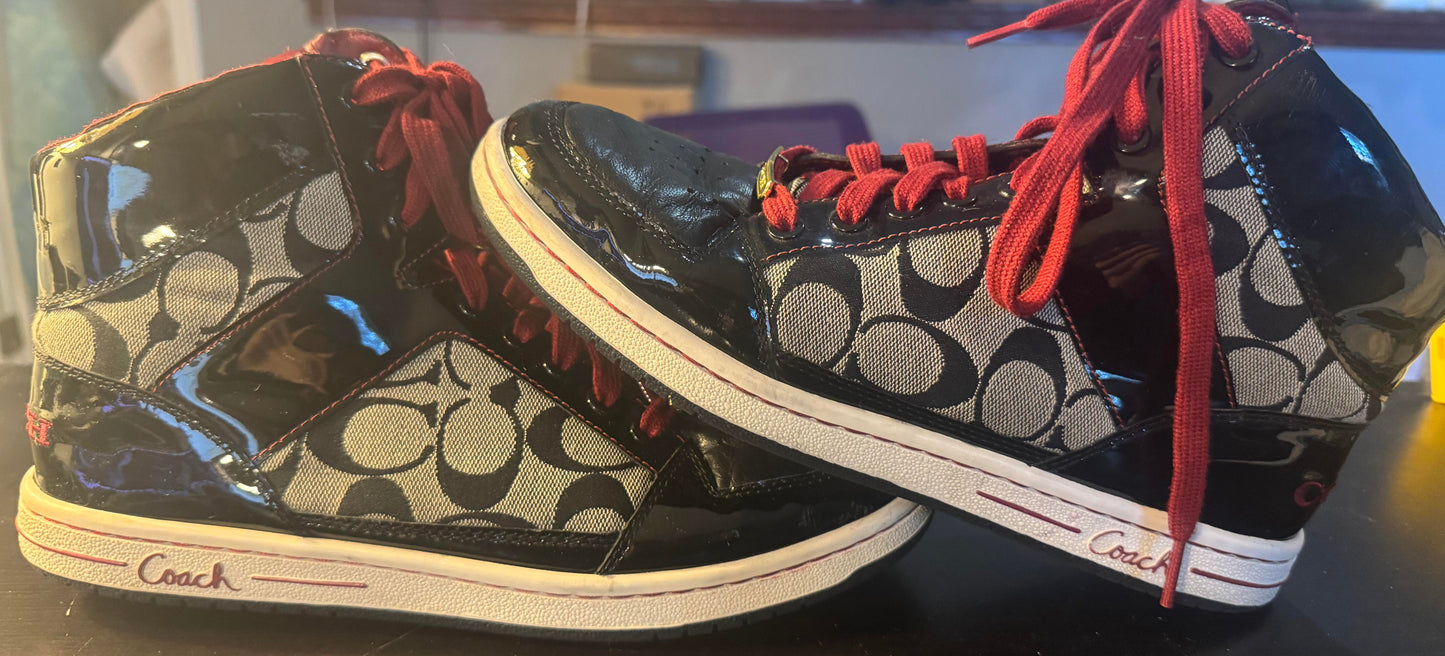 Coach Women's Norra High-Top Sneaker Size 10W