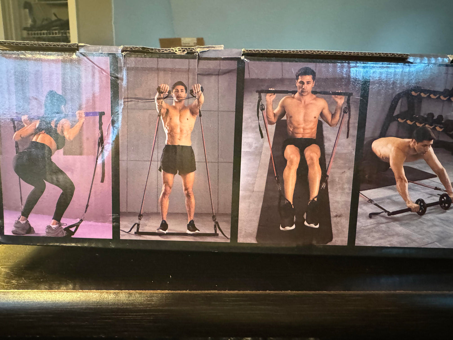 Pilates Portable Gym with bands