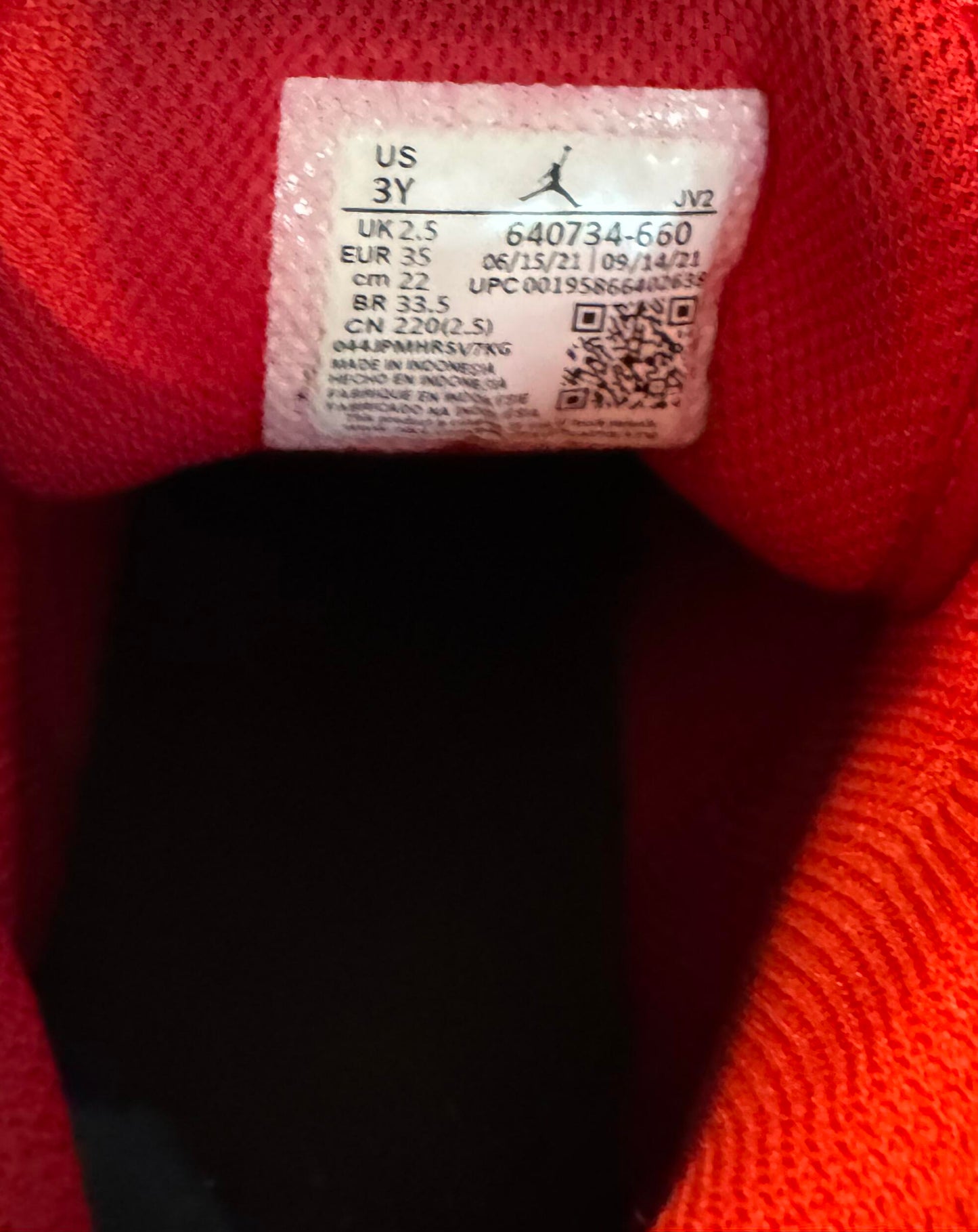 Nike Jordan 1 Mid Reverse Bred (PS) Size 3Y