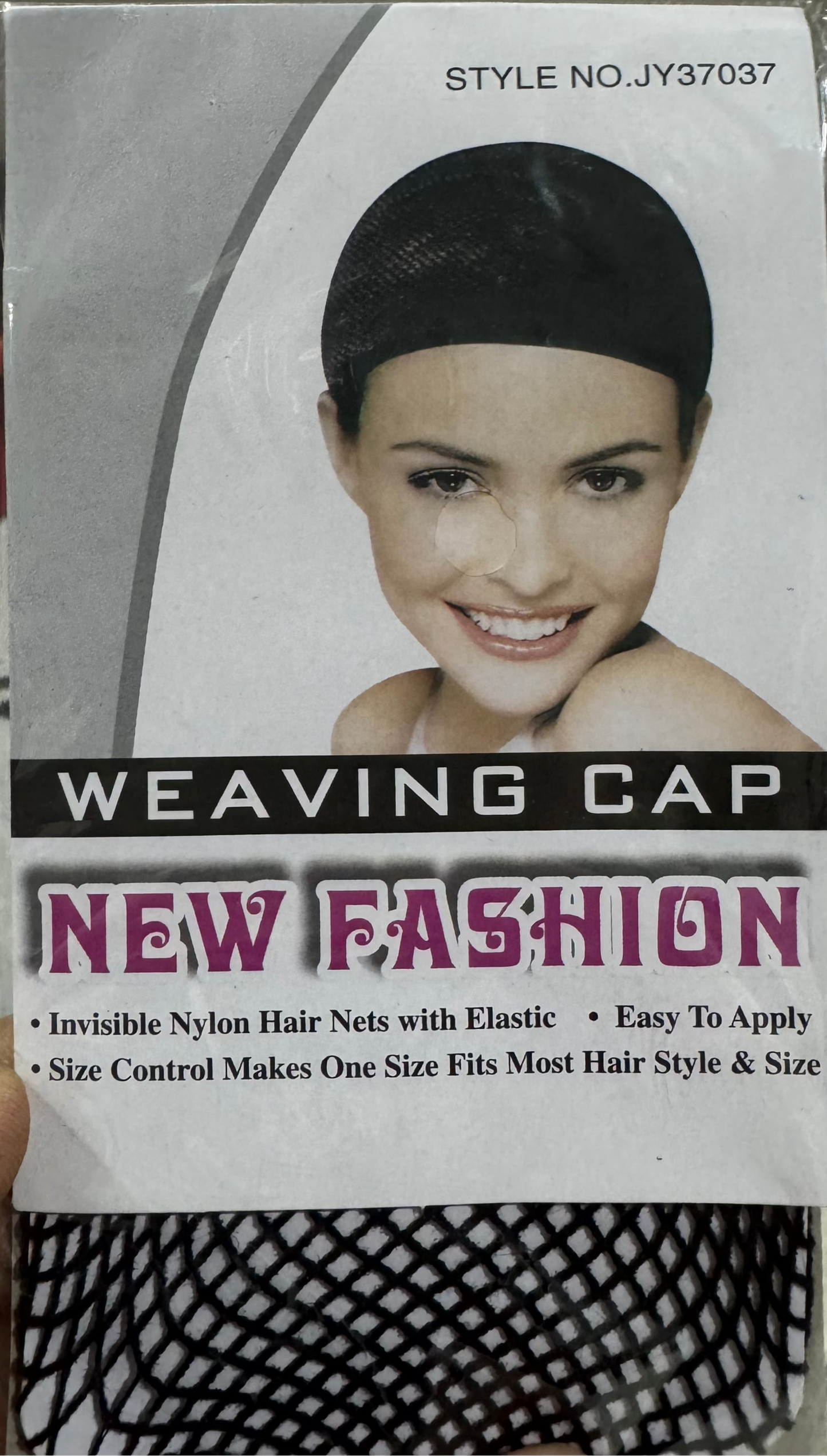 Wig with weaving cap