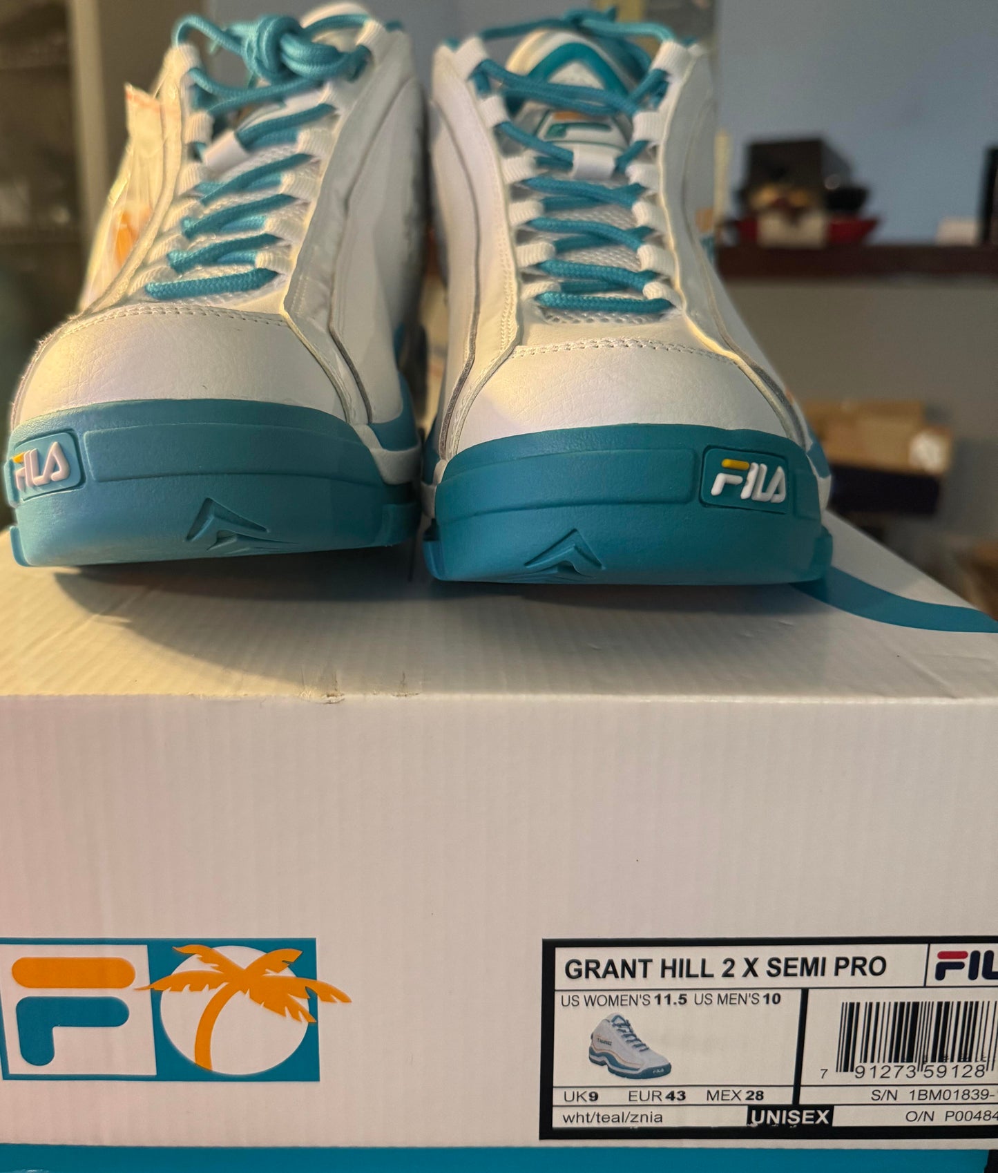 Fila Semi-Pro x Grant Hill 2 'Flint Tropics Home' Size 10M