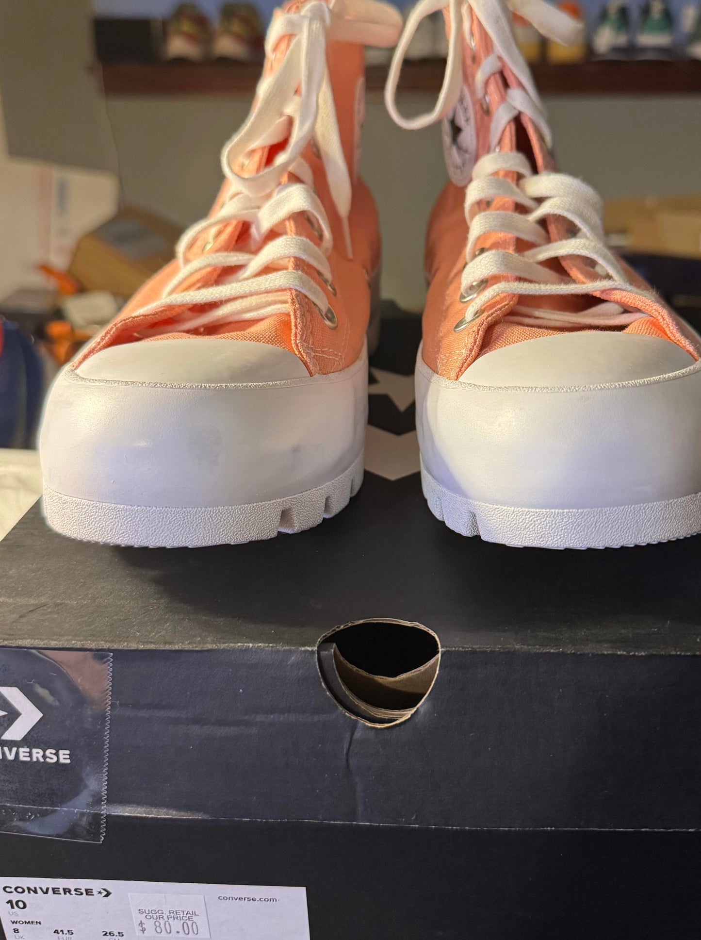 Converse Chuck Taylor All Star Lift Platform Canvas Pink Quartz Size 10W