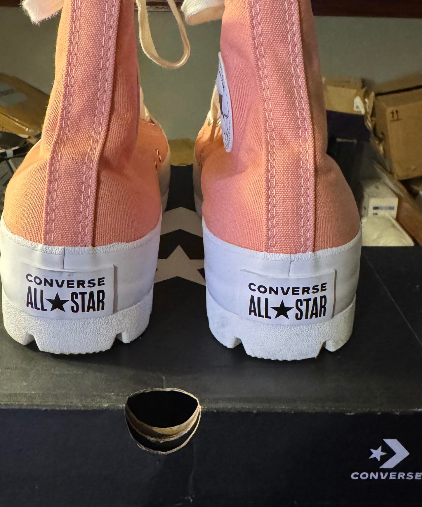 Converse Chuck Taylor All Star Lift Platform Canvas Pink Quartz Size 10W
