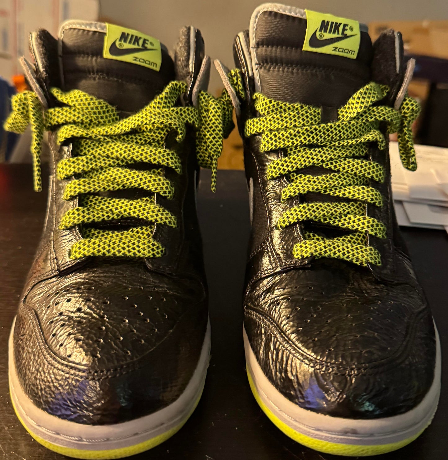 Nike SB Dunk High Wrinkled Patent Size 10W