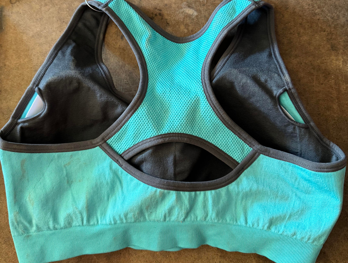 Women Racerback Sports Bras for Women High Impact X-Large (Teal)