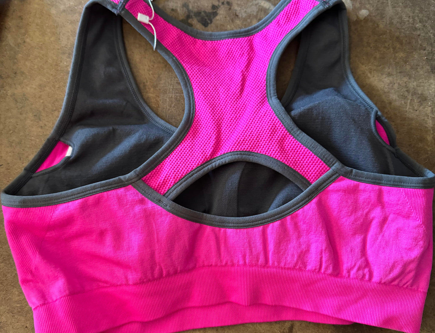Women Racerback Sports Bras for Women High Impact X-Large (Pink)