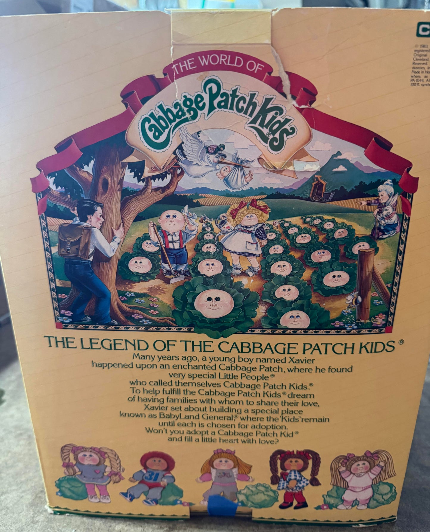 Original Coleco 1984 Cabbage Patch Doll