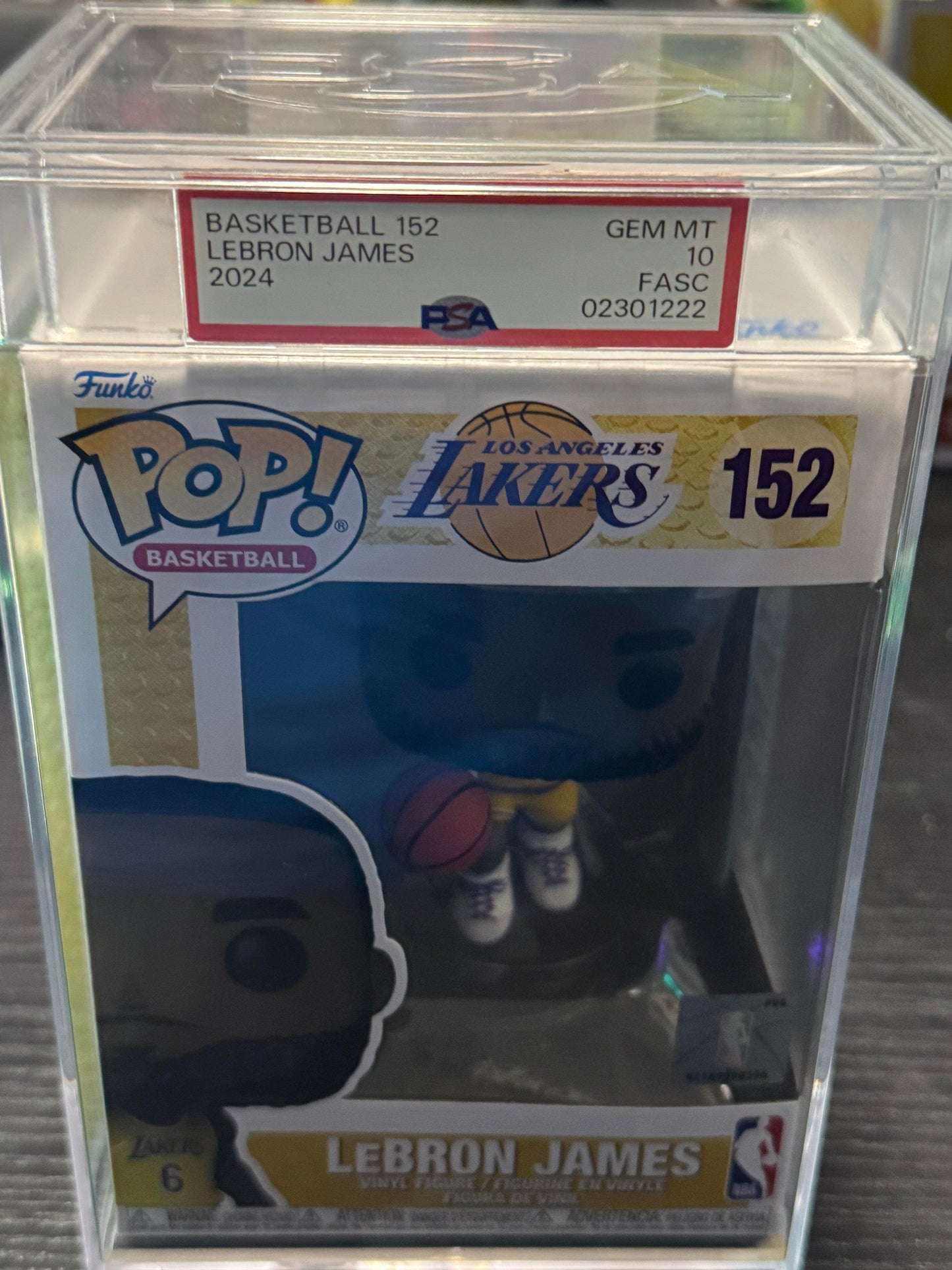 Lebron James #152 Funko Pop PSA 10