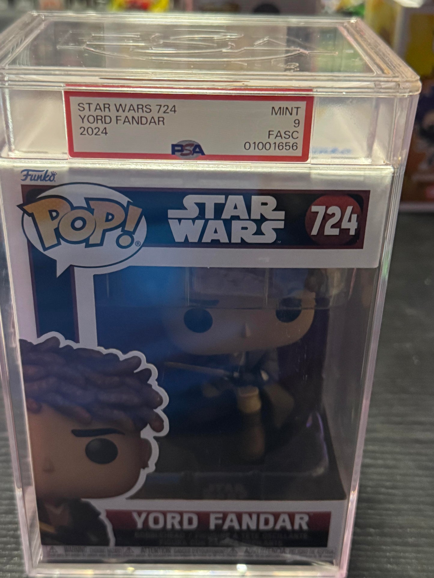 Yord Fandar #724 Funko Pop PSA 9