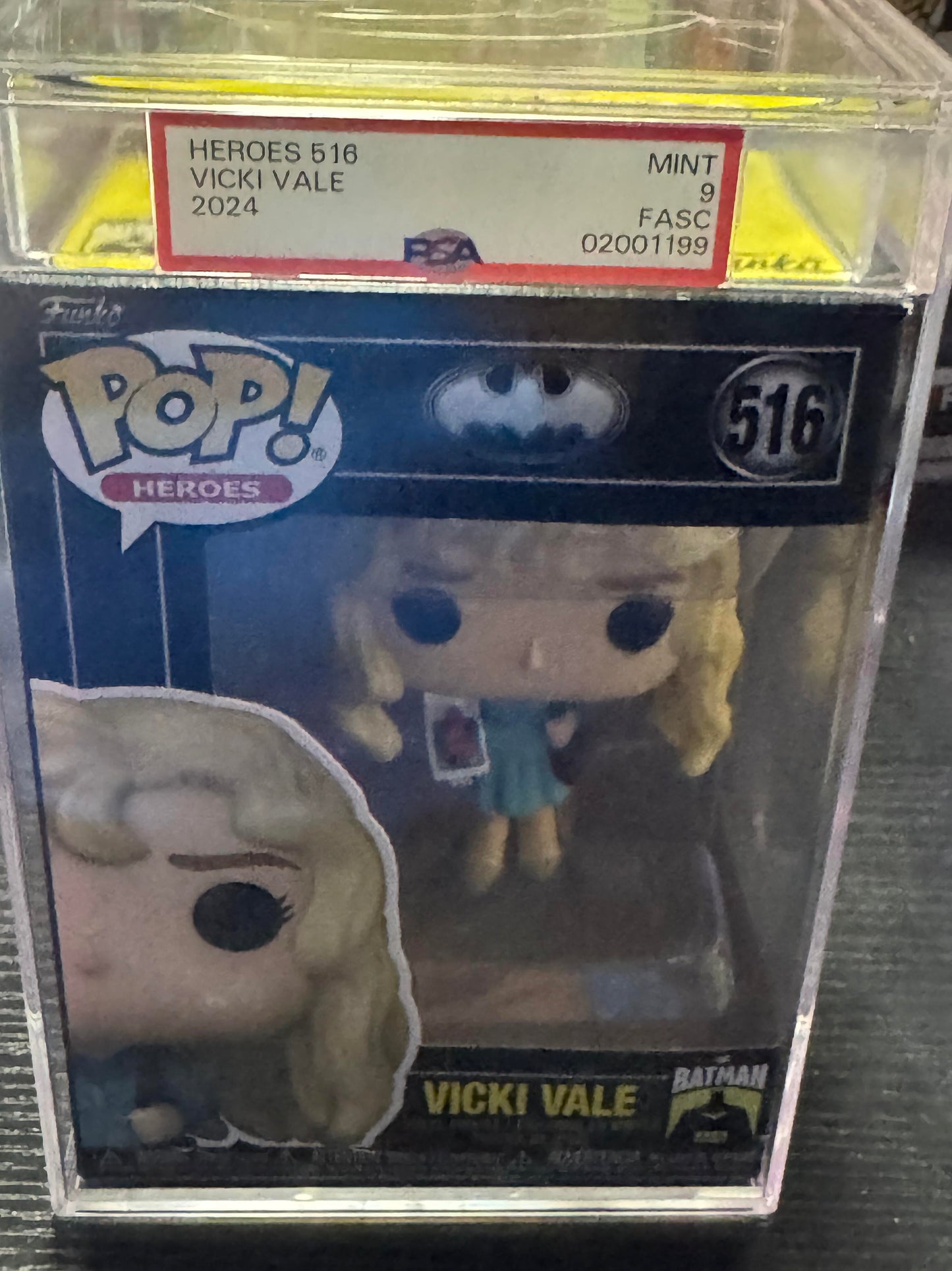 Vicki Vale #516 (Batman) Funko Pop PSA 9