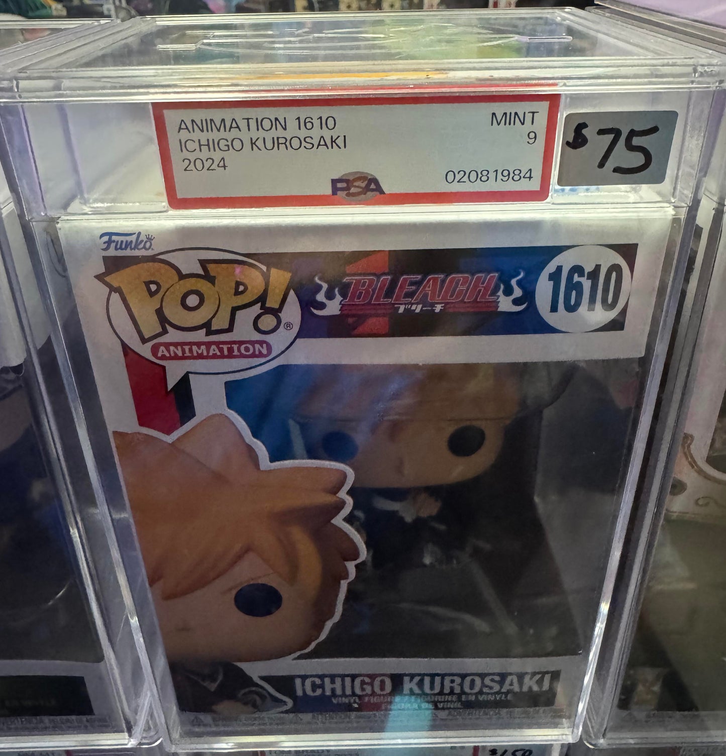 Ichigo Kurosaki #1610 Funko Pop PSA 9