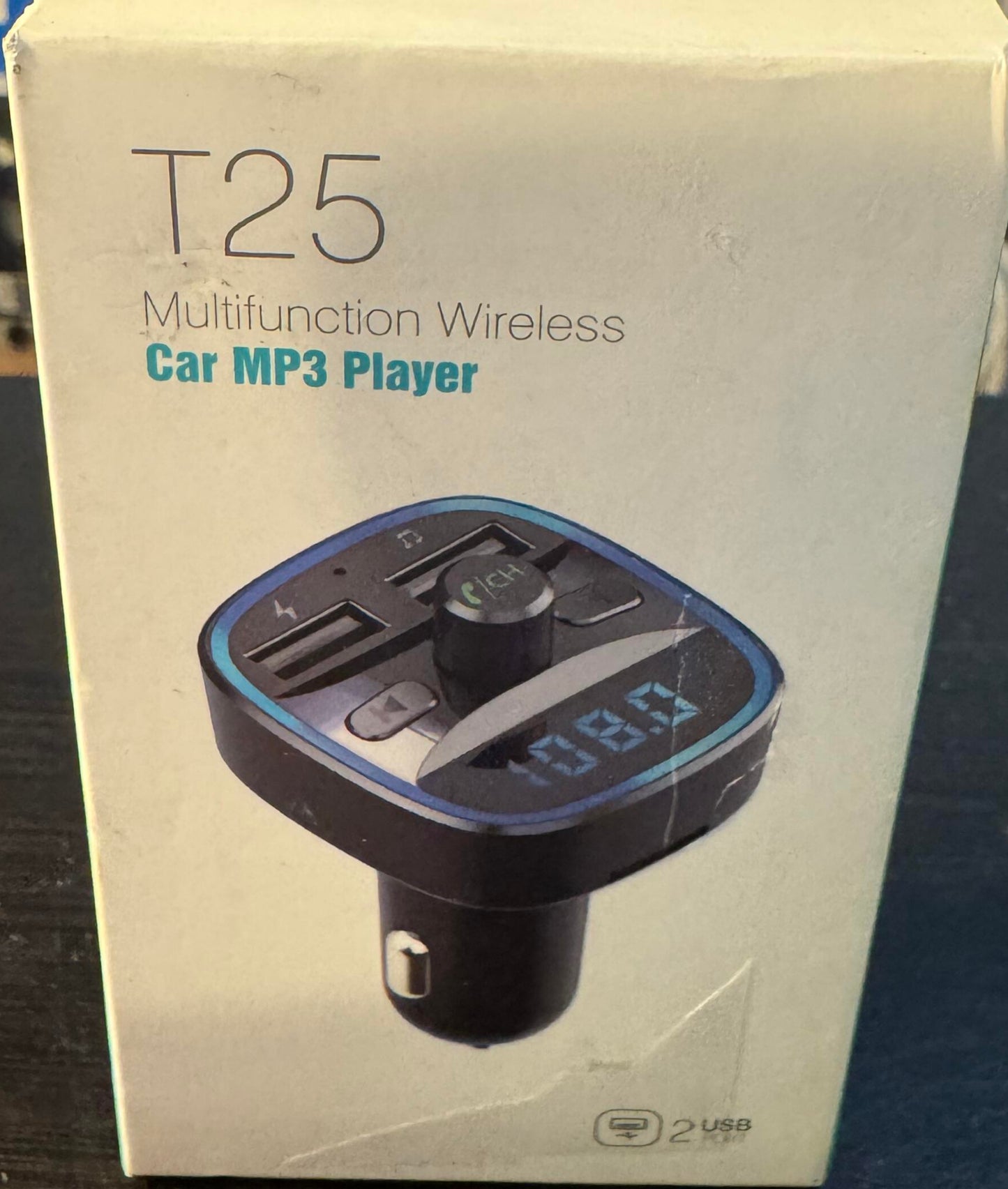 LENCENT FM Transmitter, Bluetooth FM Transmitter Wireless Radio Adapter Car Kit with Dual USB Charging