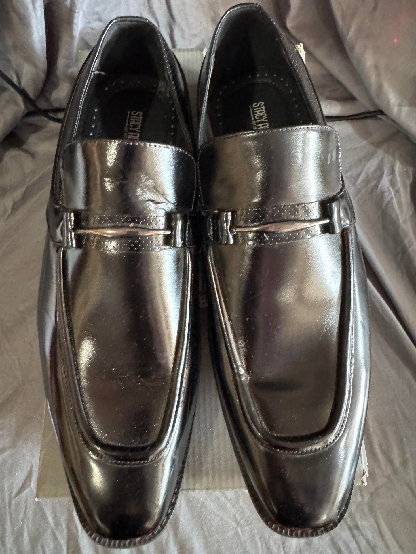 Stacy Adams Black Dress Shoe Size 12M