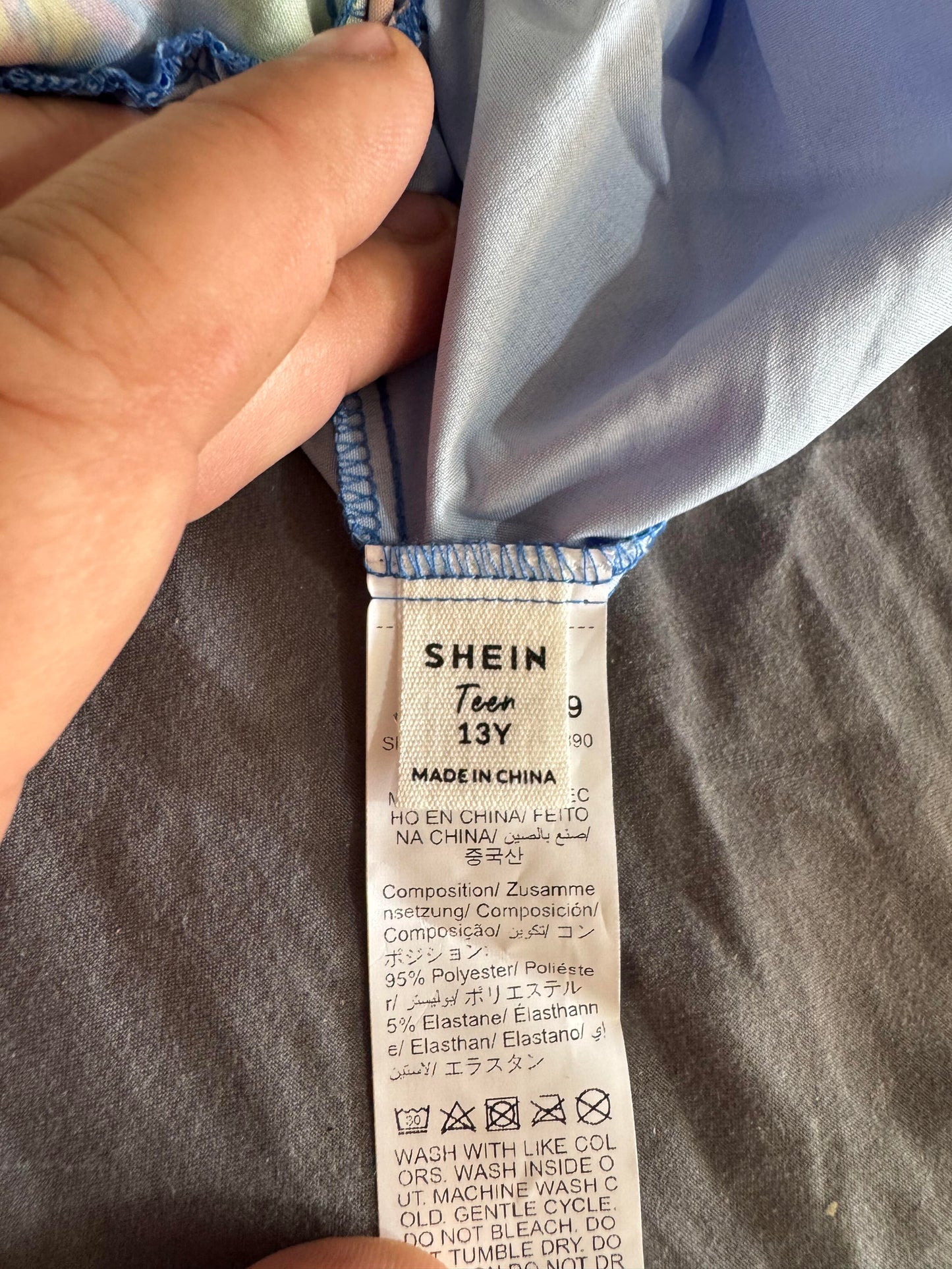 Shein Girls Summer Dress Size 13Y