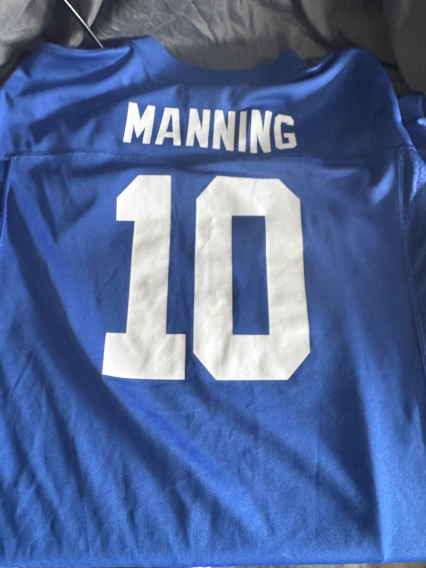 NFL Eli Manning Jersey Youth XL (18-20) NY Giants Pre-Owned