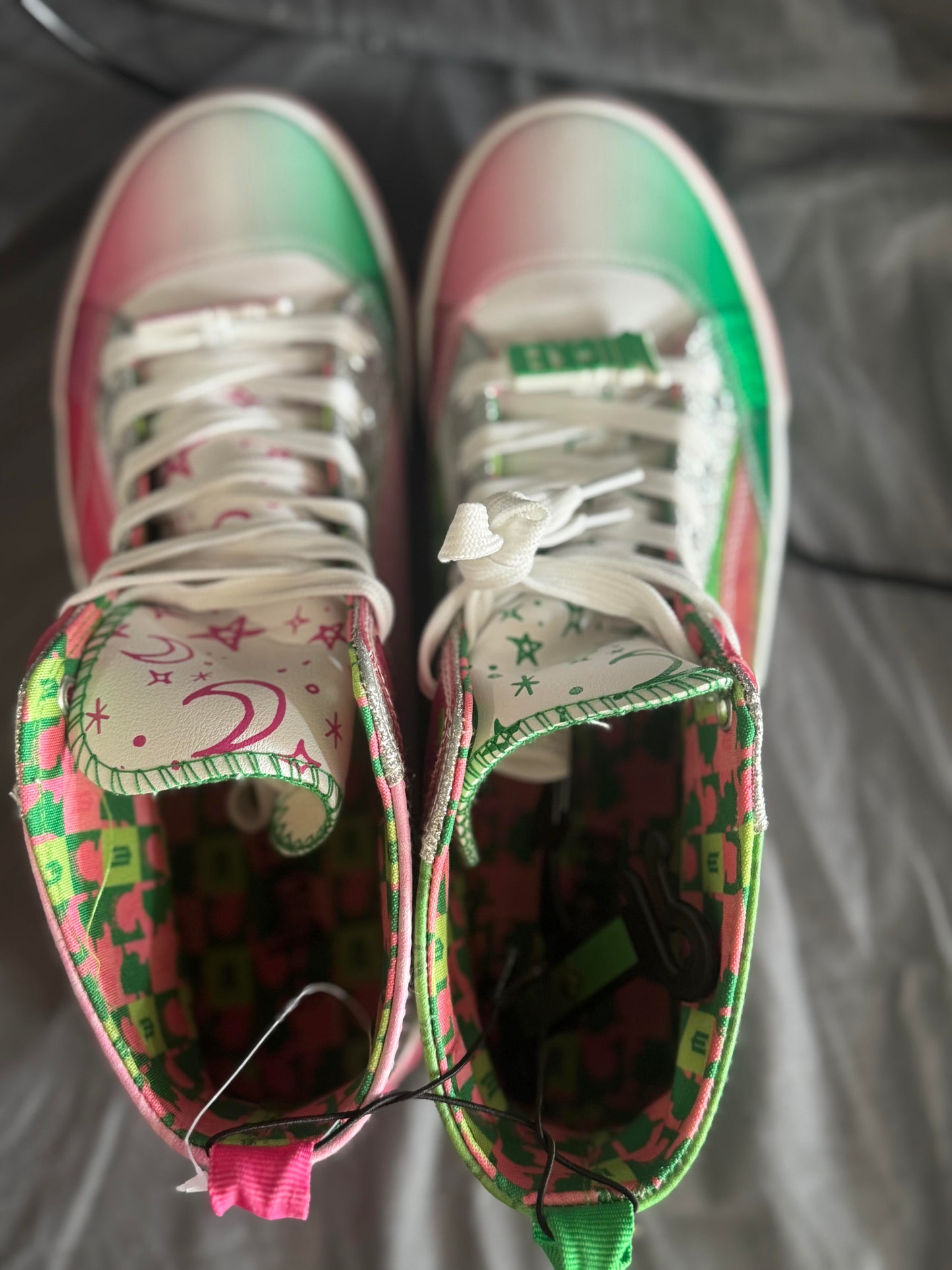 Wicked themed shoes Size 11W