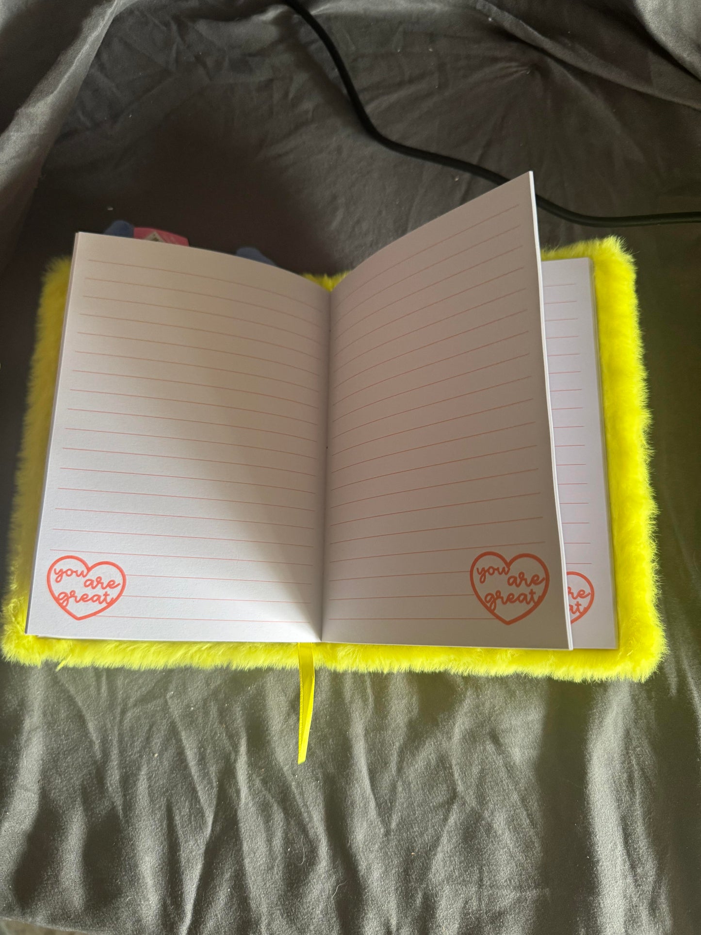 Kids Fluffy Journal