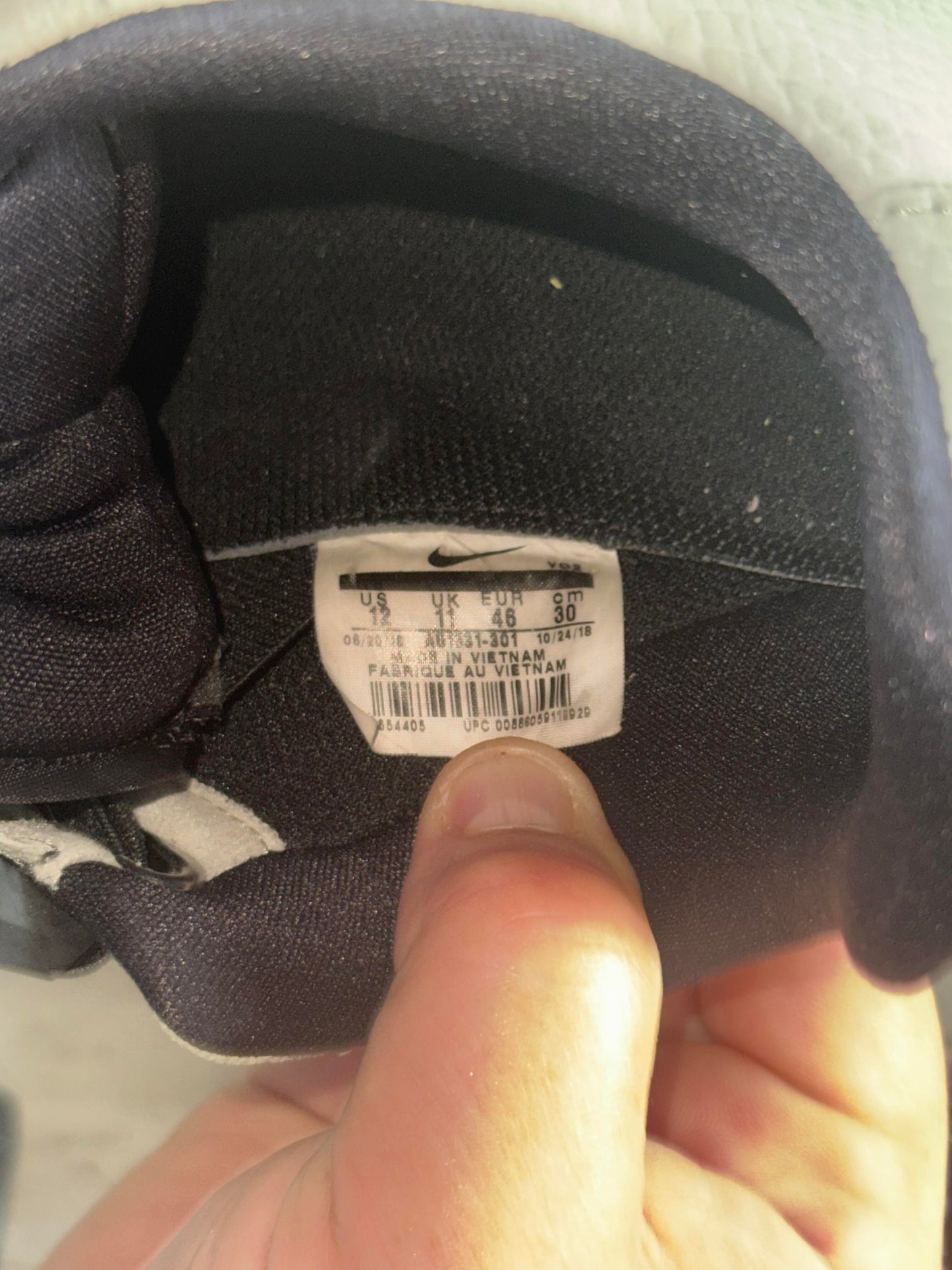 Nike Air Force 1 Low Utility 'Spruce Fog' Size 12M Pre-Owned