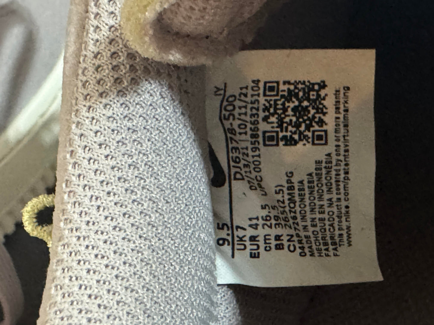 Pre-Owned (Like New) Nike Air Force 1 Low '07 SE Next Nature Amethyst Ash (Women's) Size 9.5