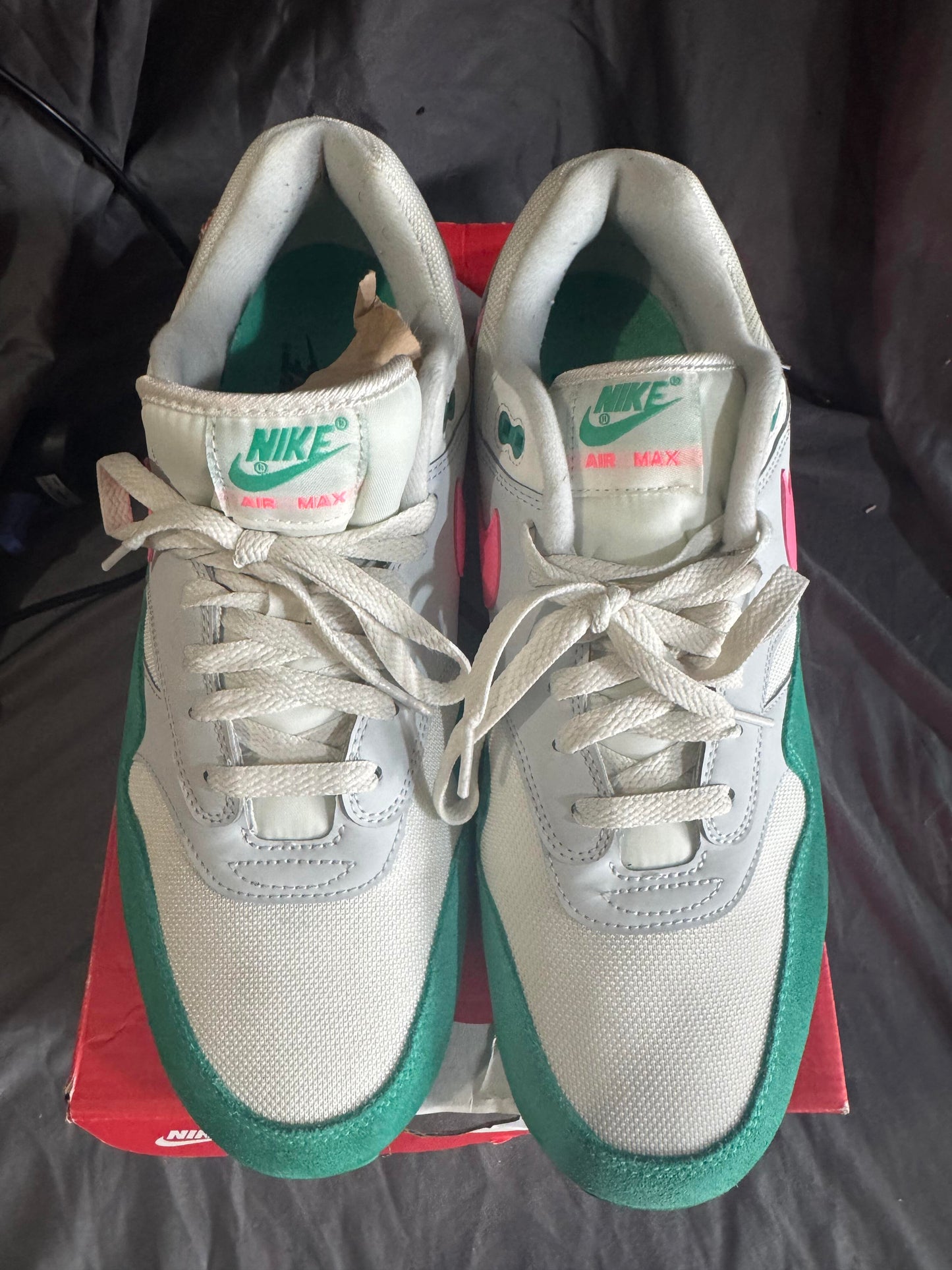 Pre-Owned (Like New) Nike Air Max 1 Watermelon Size 12M