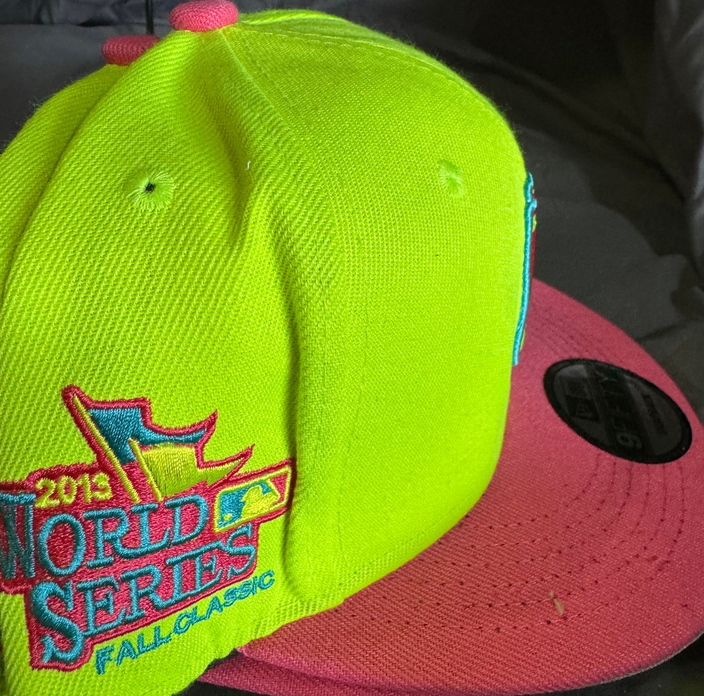 New Era Boston Redsox Snapback Hat (Yellow)