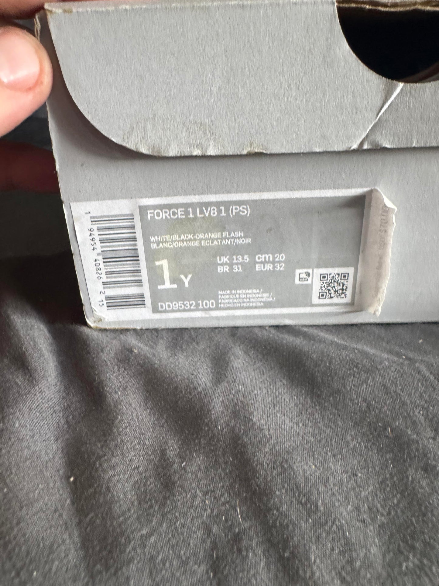 New Nike Air Force 1 Low LV8 Raygun (PS) Kids Size 1Y