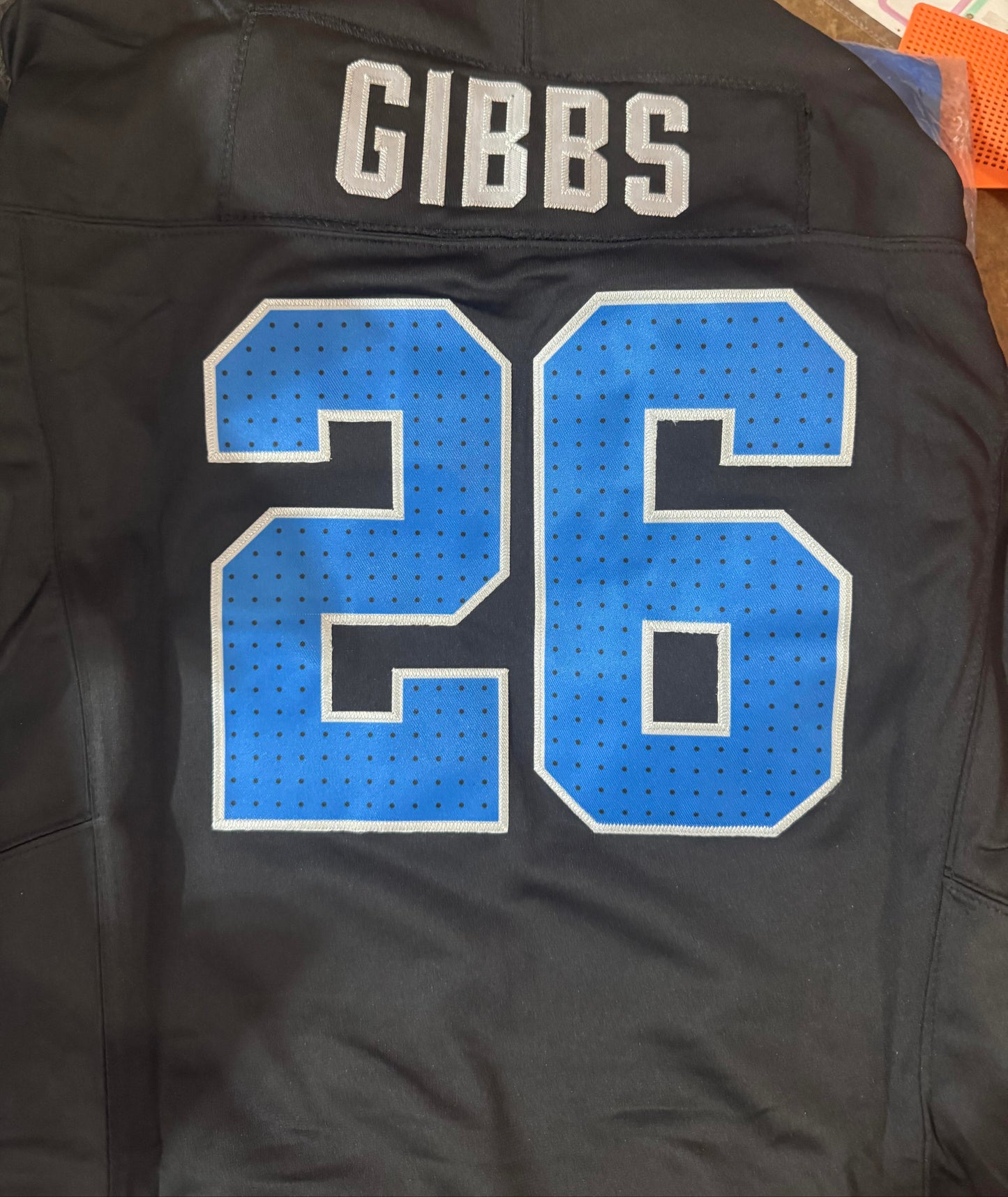 NEW Jahmyr Gibbs Detroit Lions Alternate Game Jersey