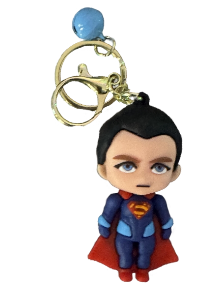 Hero Keychain (Superman) with bell