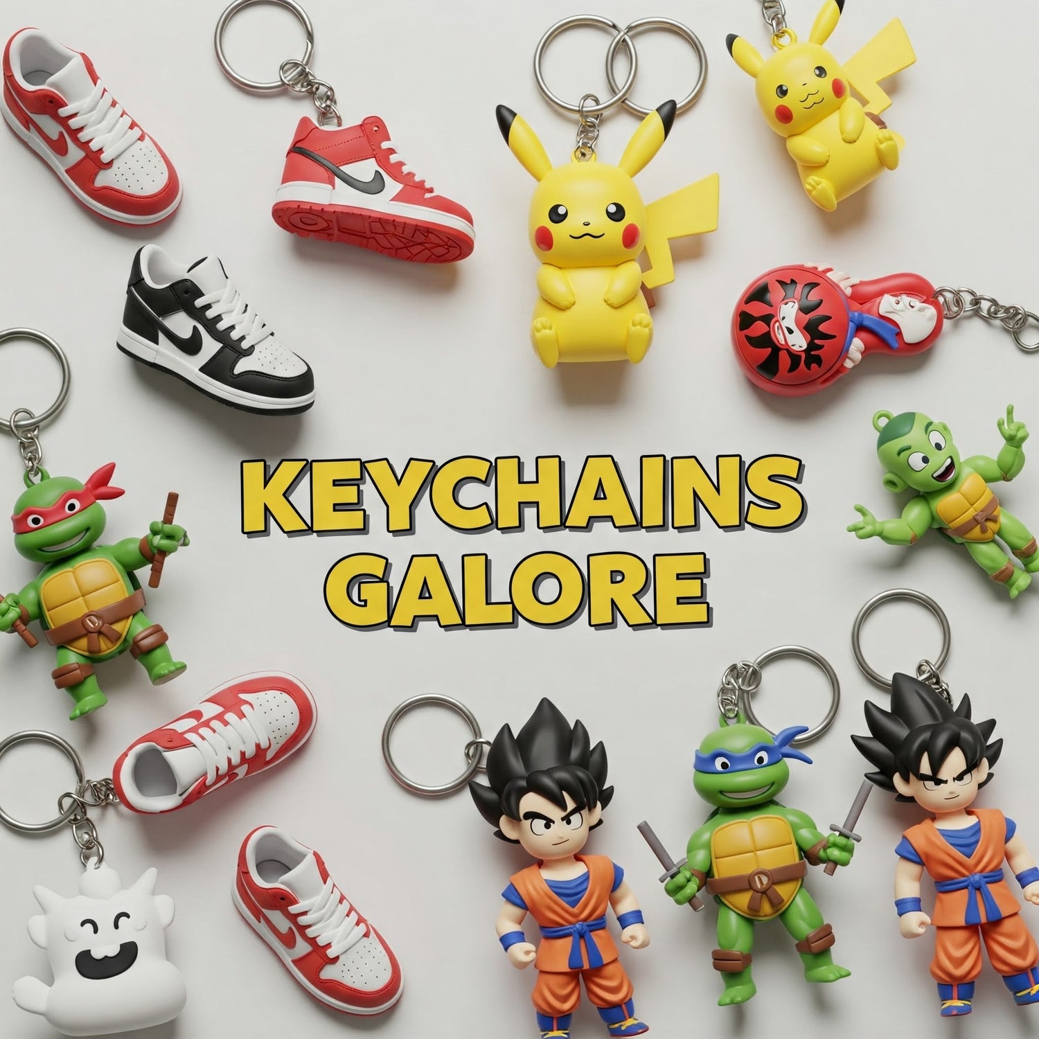 Keychains Galore