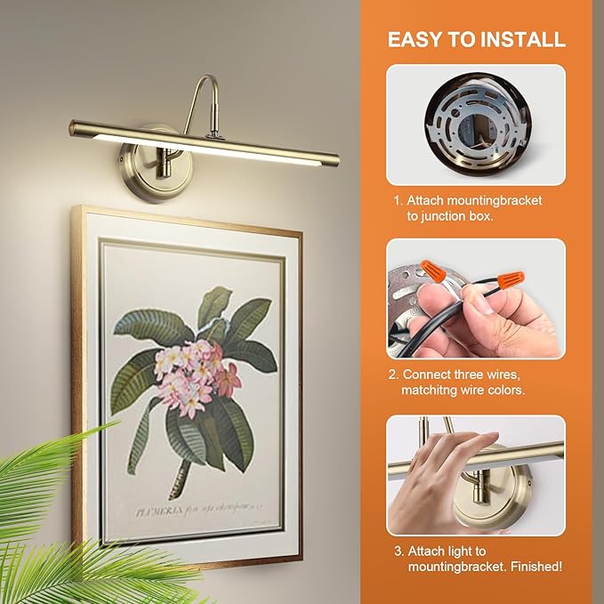 JOOSENLUX Modern LED Picture Lights Fixtures