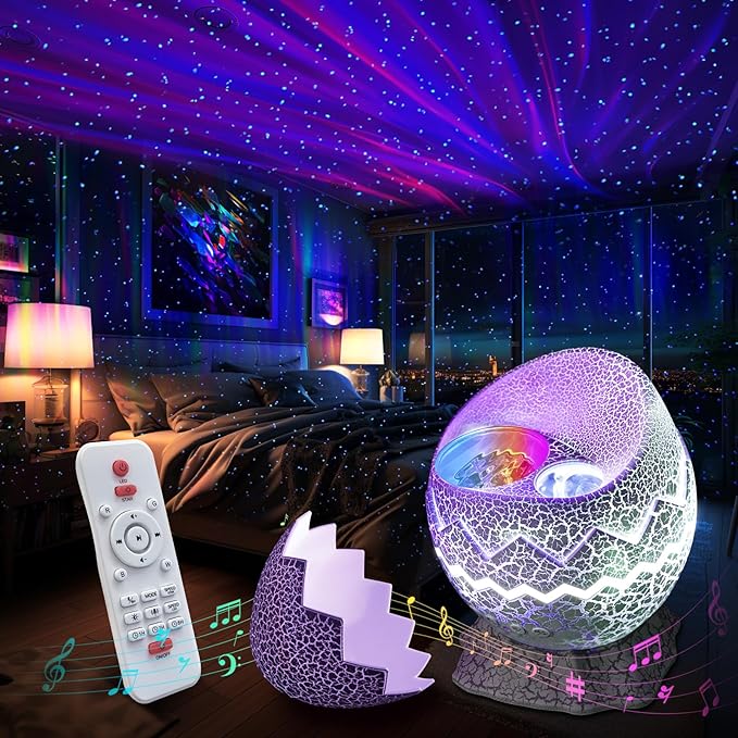 Rossetta Galaxy Projector, Star Projector LED Lights for Bedroom