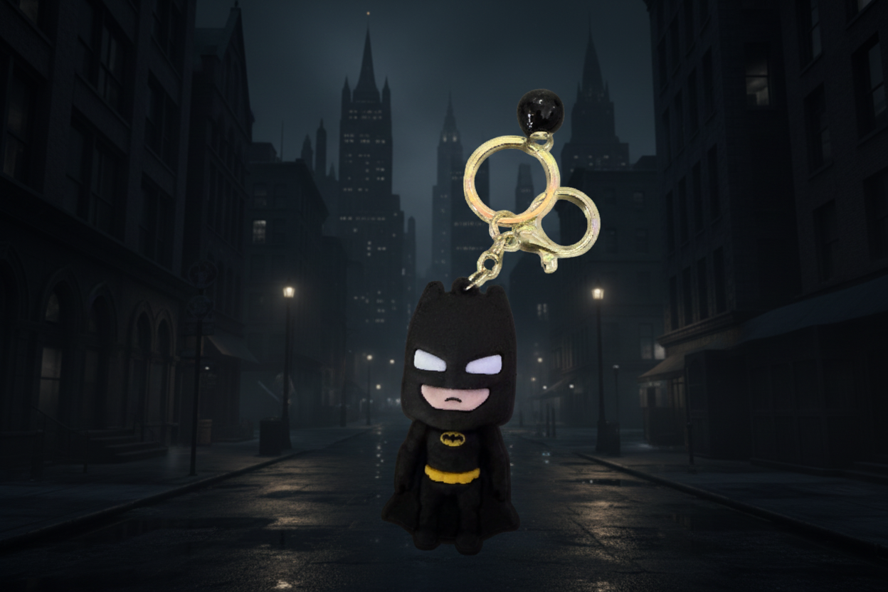 Hero Keychain (Batman) with bell
