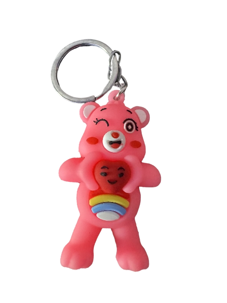Carebears Keychain (Cheer Bear)