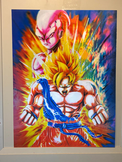 3D Poster (15.5 x 11.5) Dragonball Z 3