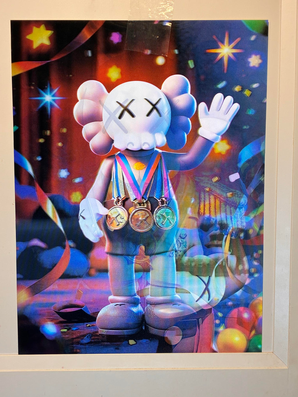 3D Poster (15.5 x 11.5) Kaws 3